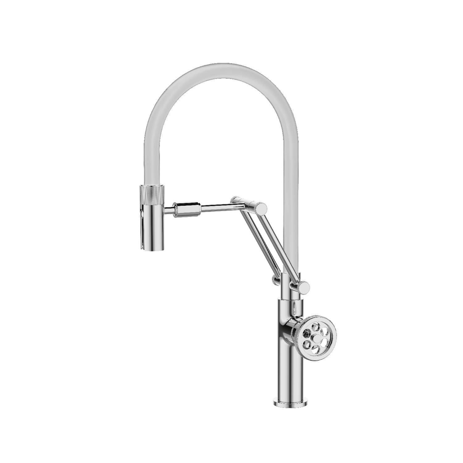 картинка Смеситель для кухни с гибким изливом, хром, Grange, IDDIS, GRASBFLi05 от PlazaTech