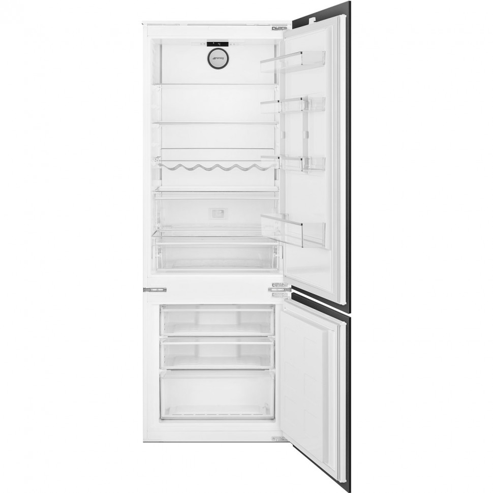 картинка SMEG C875TNE Встраиваемый комбинированный холодильник, ширина 68,9 см, полный No-Frost от PlazaTech