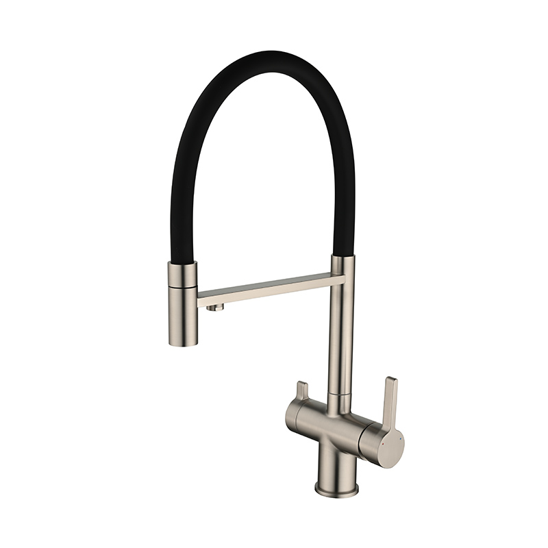 картинка OL - 8024 Satin, смеситель кухонный от PlazaTech