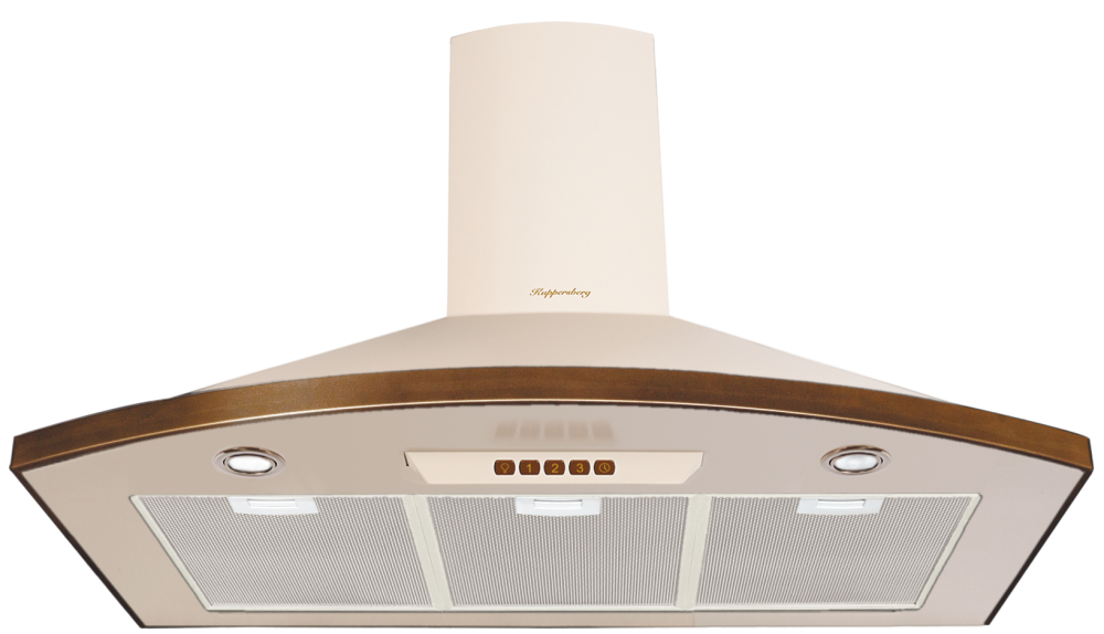 картинка Купольная вытяжка Kuppersberg BONA 90 C Bronze от PlazaTech