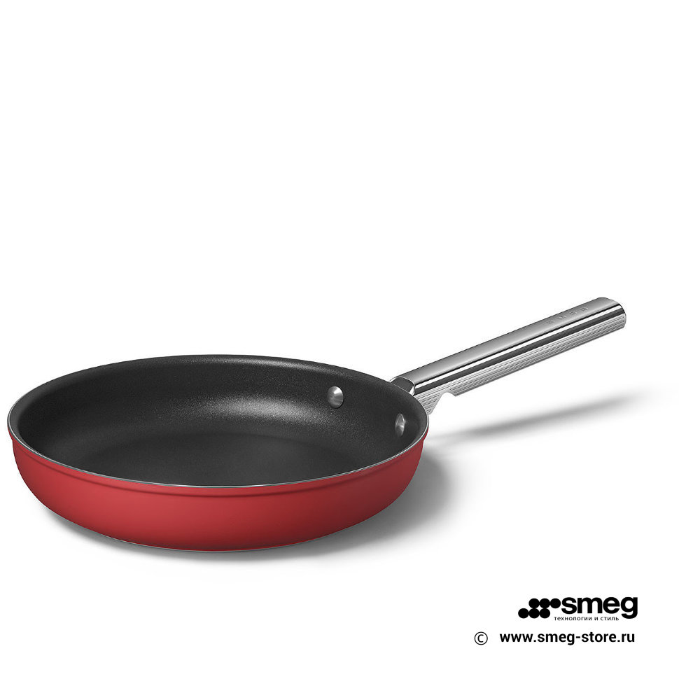 картинка SMEG CKFF2601RDM Сковорода 26 см, красная от PlazaTech
