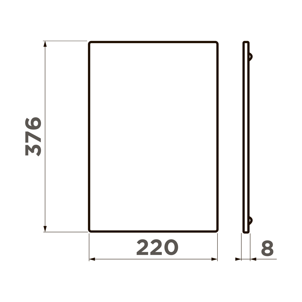 картинка 4999098 Разделочная доска Omoikiri CB-SINTESI-S-WD от PlazaTech