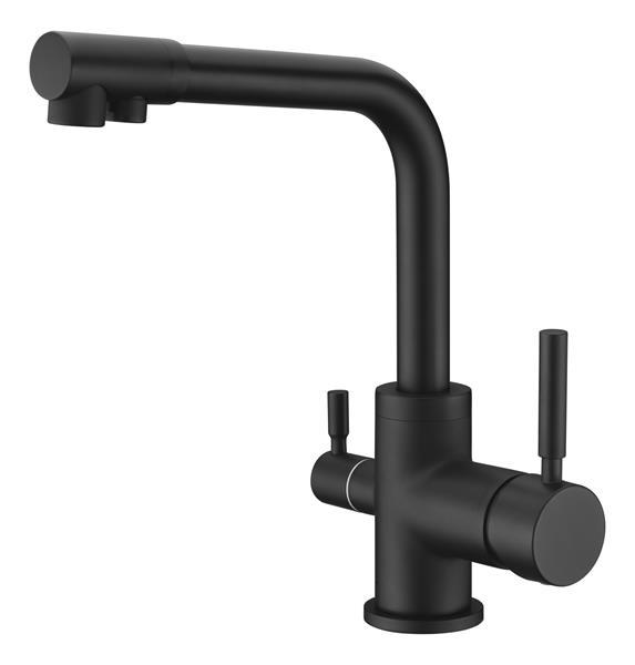 картинка ЕС - 3003N black смеситель от PlazaTech