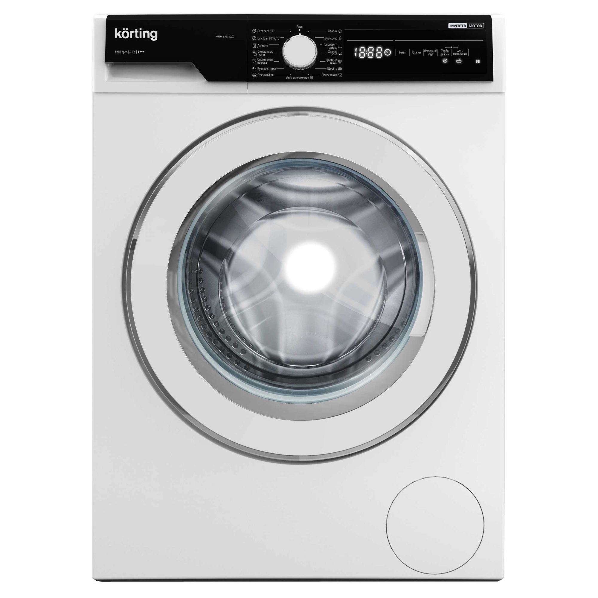 картинка Стиральная машина Korting KWM 42IL1267 от PlazaTech