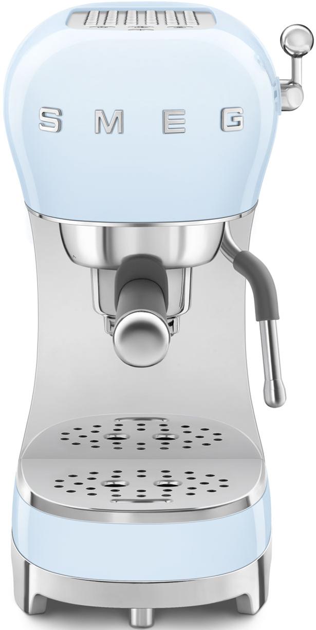 картинка SMEG ECF02PBEU Кофемашина-эспрессо, цвет пастельный голубой от PlazaTech